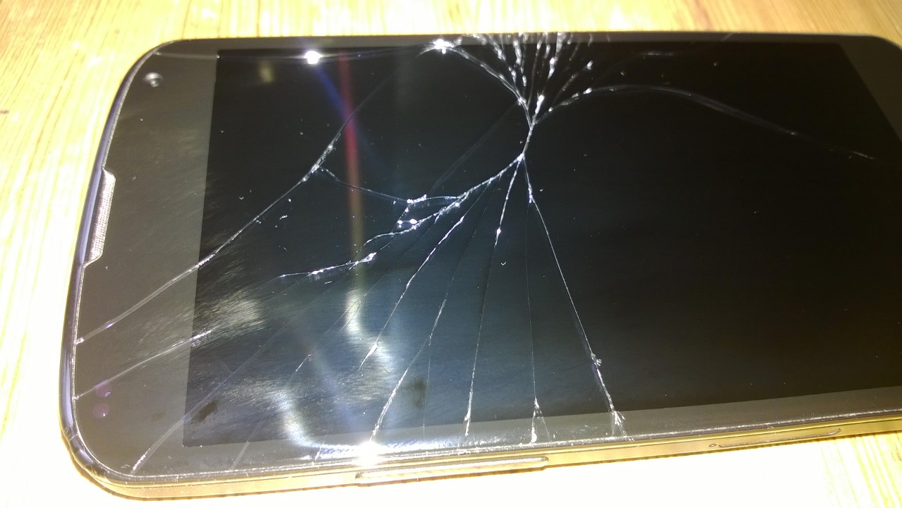 Rather more fragile screen that I'd have hoped..